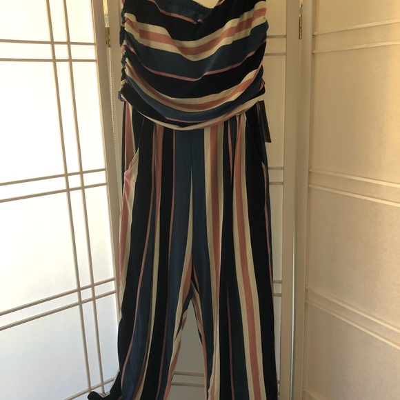 J for Justify Dresses & Skirts - Super soft striped jumpsuit. Size 1X J for Justify Dresses & Skirts - Super soft striped jumpsuit. Size 1X